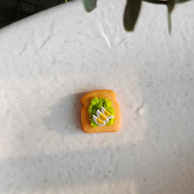 Avo & Egg Toast Bag Pin